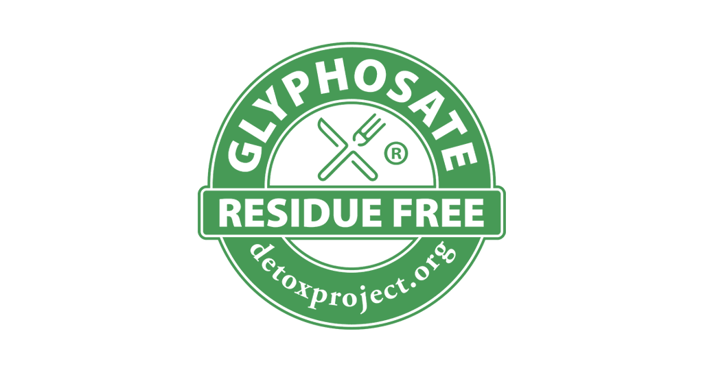 Glyphosate Residue Free oat Ingredients - detoxproject.org