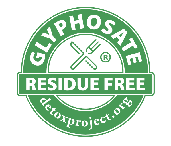 Glyphosate Residue Free ingredients